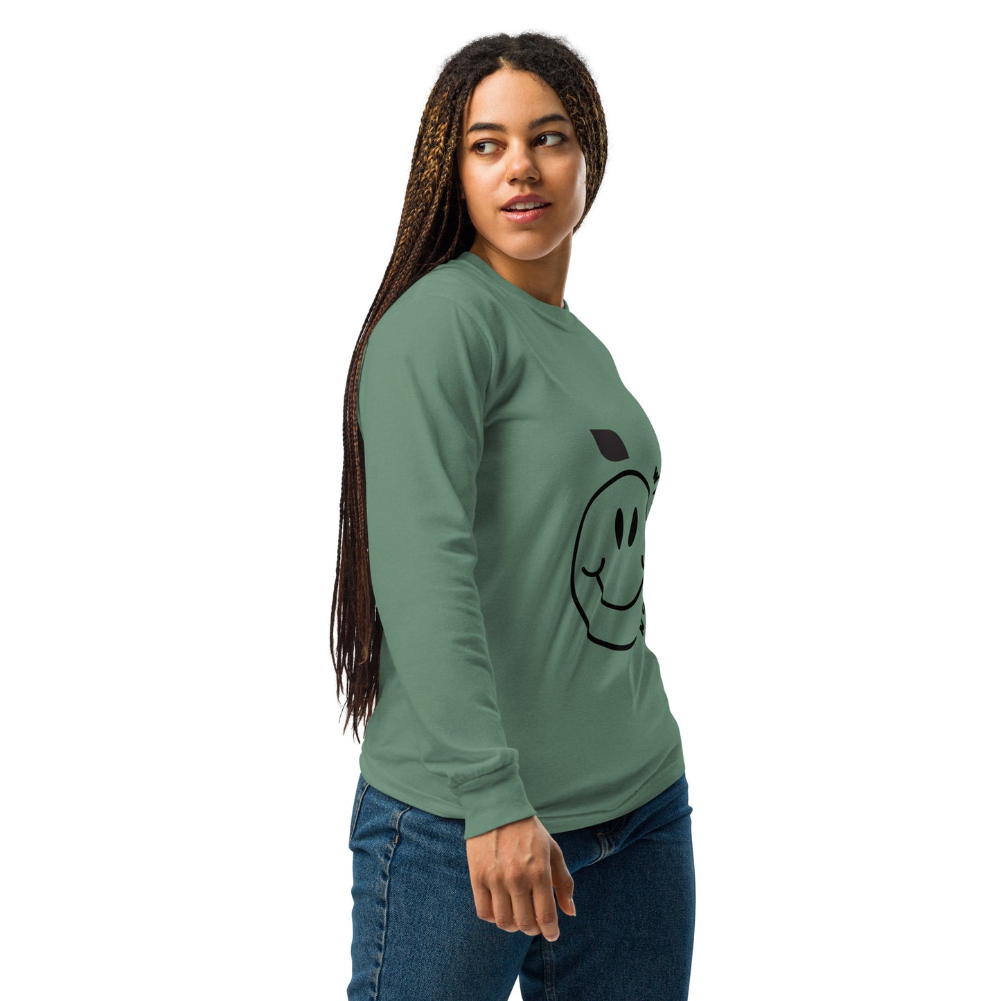 Wild Smiley heavyweight long-sleeve shirt