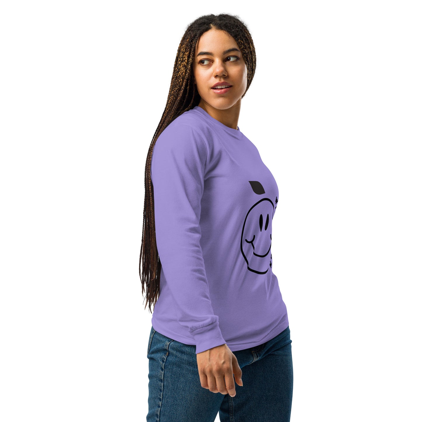 Wild Smiley heavyweight long-sleeve shirt