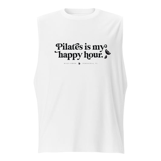 Pilates Happy Hour Muscle Tank