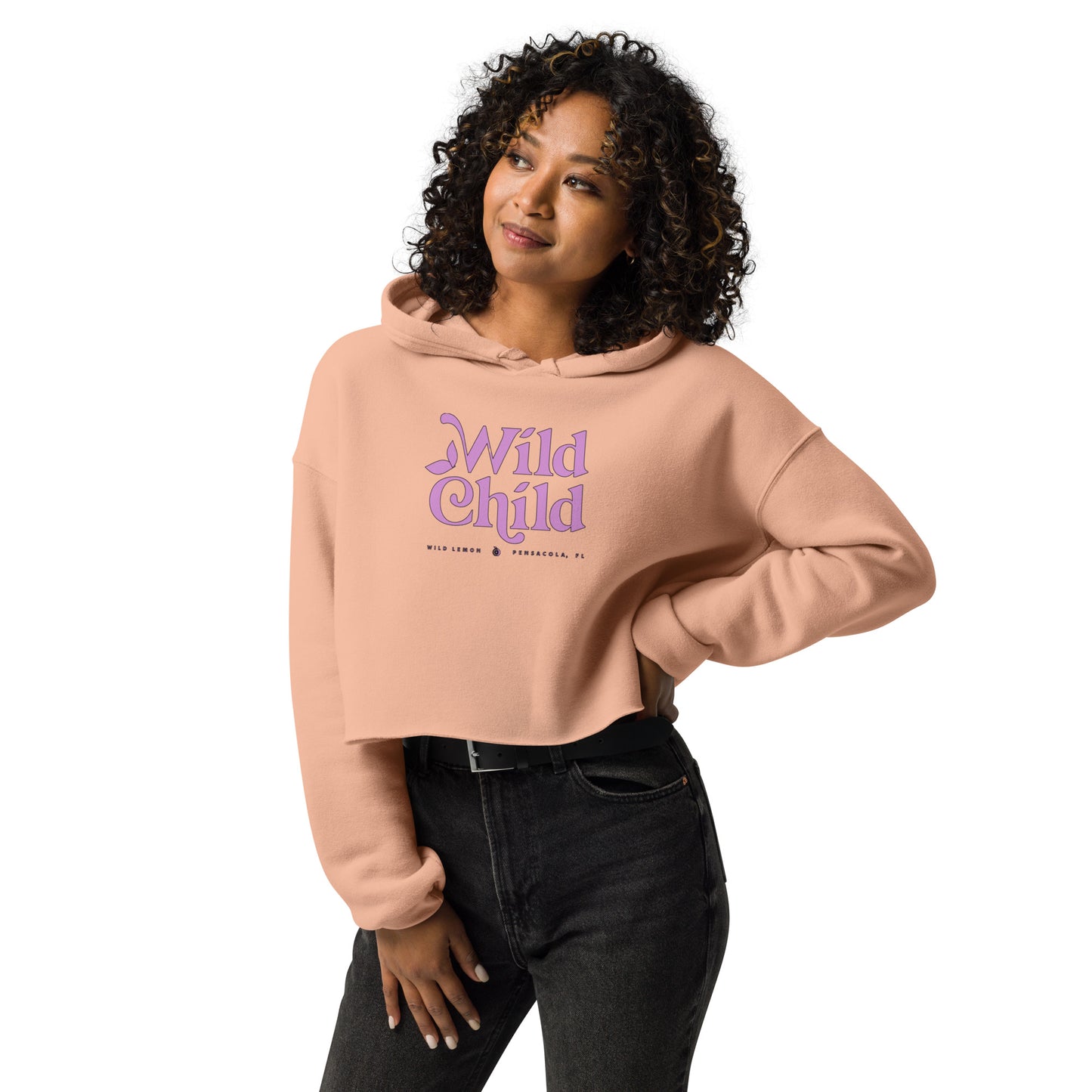 Wild Child Cropped Hoodie