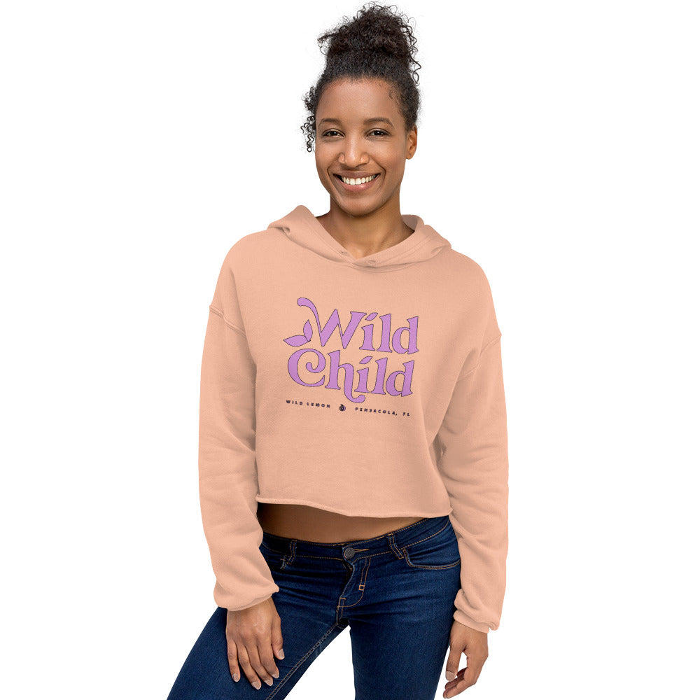 Wild Child Cropped Hoodie